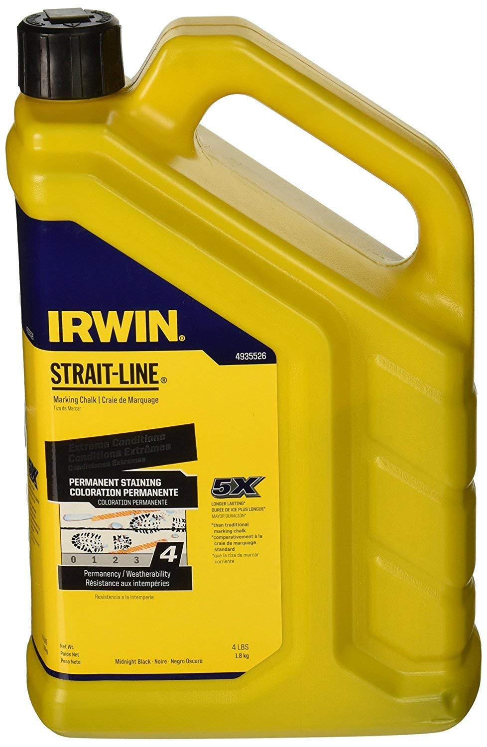 IRWIN 4LBS CHALK BLACK 4935526 IRWIN 4LBS CHALK BLACK 4935526